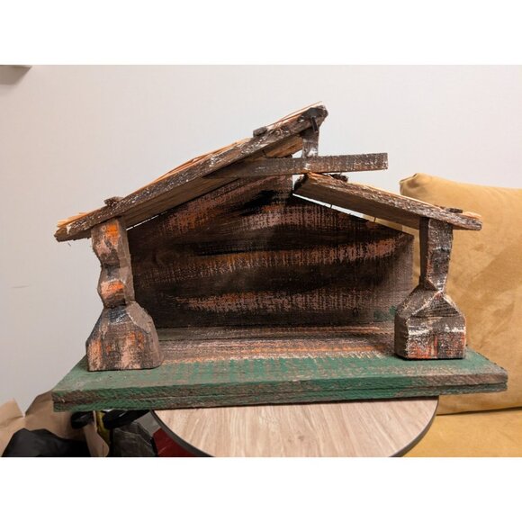 Vintage Italian Nativity Set Hand-Painted Chalkware Complete 10-Piece 50s-70s - Picture 15 of 15